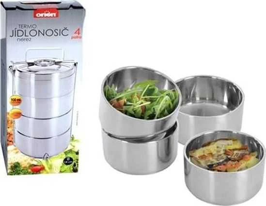 Orion Maisto termosas 4 lygių 4x900 ml nerūdijančio plieno