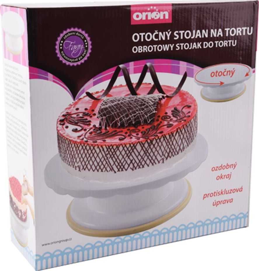 Orion Sukamas torto stovas 28 cm - stabilus, lengvai valomas