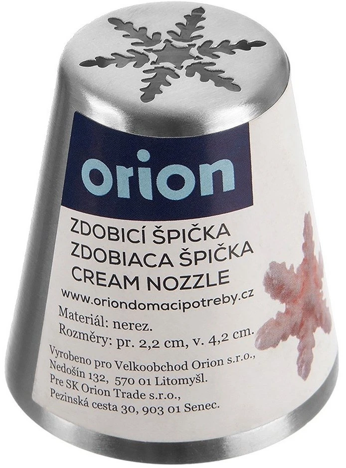 Orion Dekoravimo Antgalis Rusiška Sniego Pūga Nerūdijančio Plieno