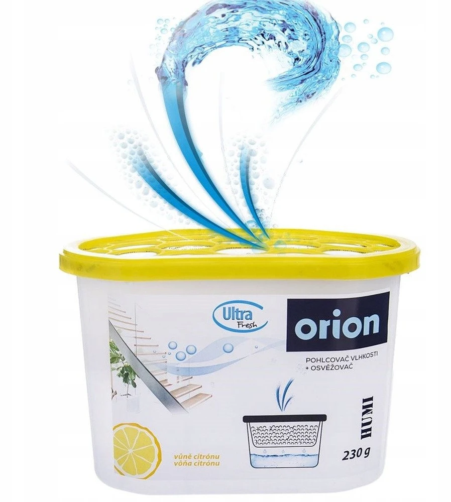 Sausintuvas Orion Drėgmės sugėriklis ULTRA FRESH 230 g Citrininis