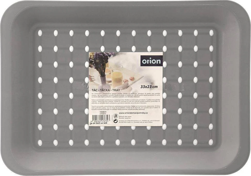 Orion Serviravimo padėklas Pilka 33x23 cm