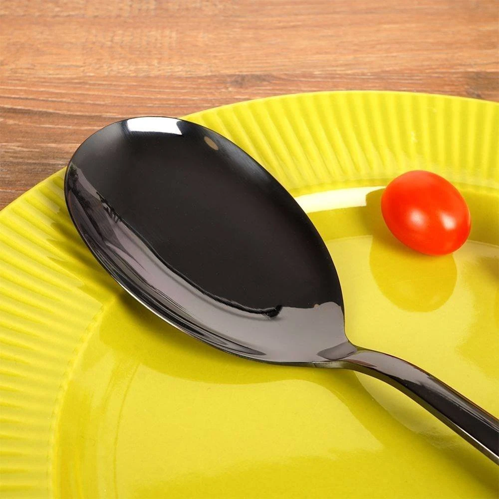 Orion Salotų šaukštas 25 cm Juodas Plienas