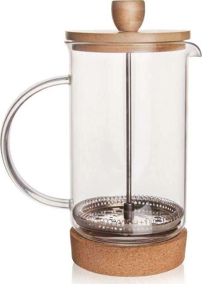 Orion Kavinukas su stūmokliu 400 ml Stiklinis