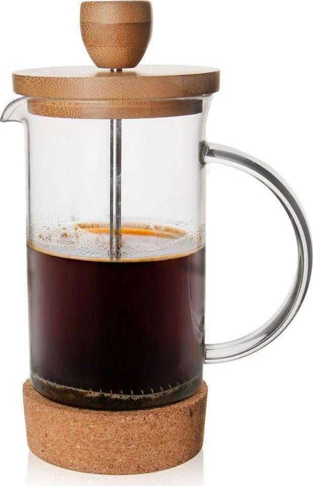 Orion Kavinukas su stūmokliu 400 ml Stiklinis