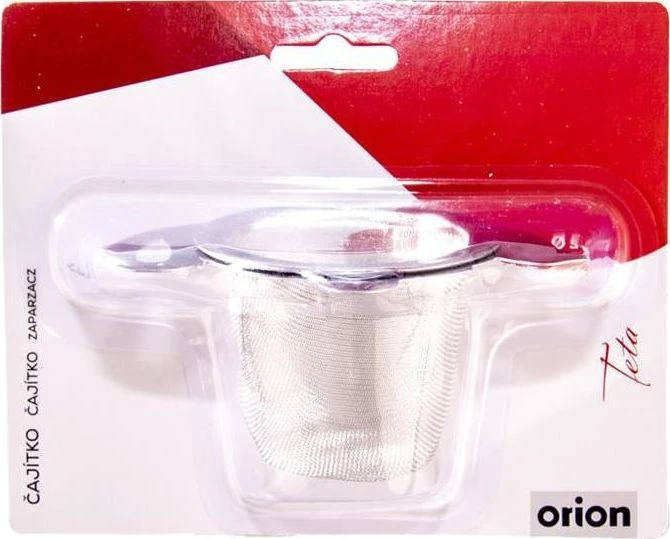 Orion Arbatos sietelis plieninė 10x7,5x5,5 cm