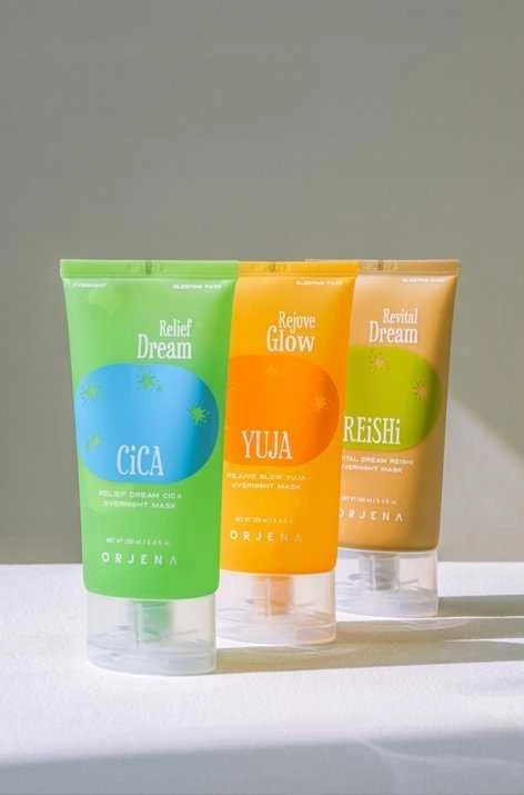 ORJENA naktinė kaukė Cica Relief Dream All-Night veido kaukė 100 ml