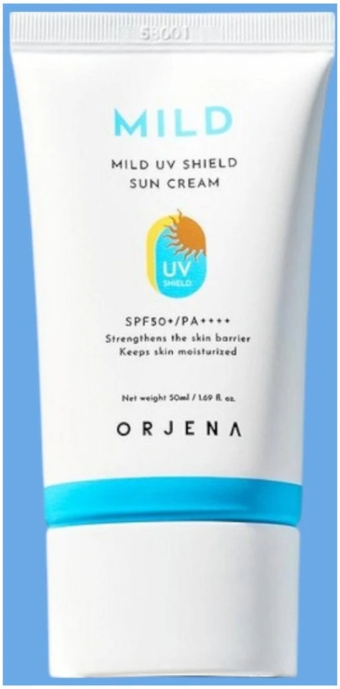 Orjena ORJENA Mild Sun švelnus apsauginis kremas nuo saulės su UV filtru SPF 50+