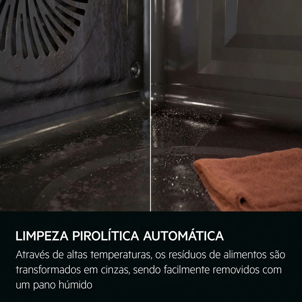 AEG OU5PB40SM orkaitė su pirolizės funkcija