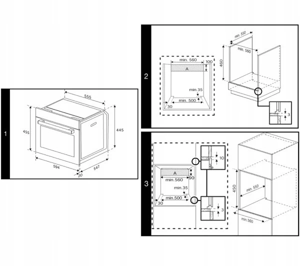 Įmontuojama „Beko“ kompaktiška orkaitė BBCM 18300W – 45 cm skersmens elektrinė kompaktiška orkaitė, nerūdijančio plieno apdaila