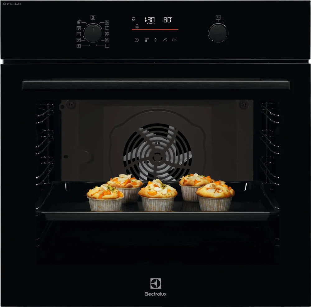 Juodos spalvos orkaitė Electrolux EOD6F77WZ