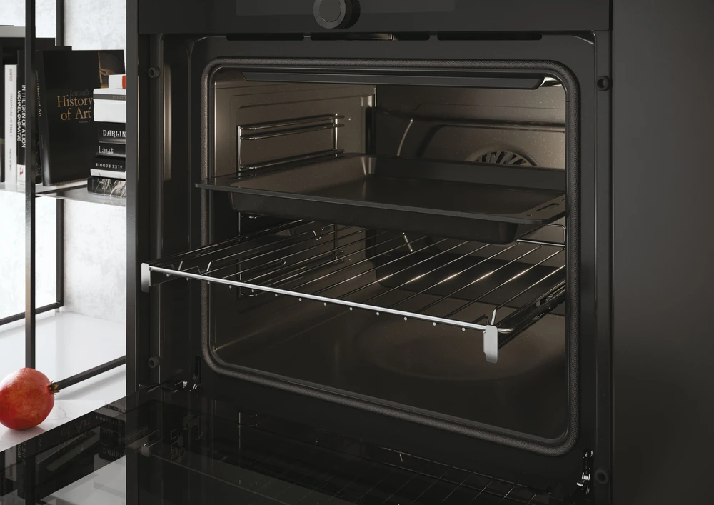 Orkaitė Haier Oven | HWO60SM2F3BH | 70 L | Electric | Hydrolytic | Electronic | Height 59.5 cm | Plotis 59.5 cm | Juodas