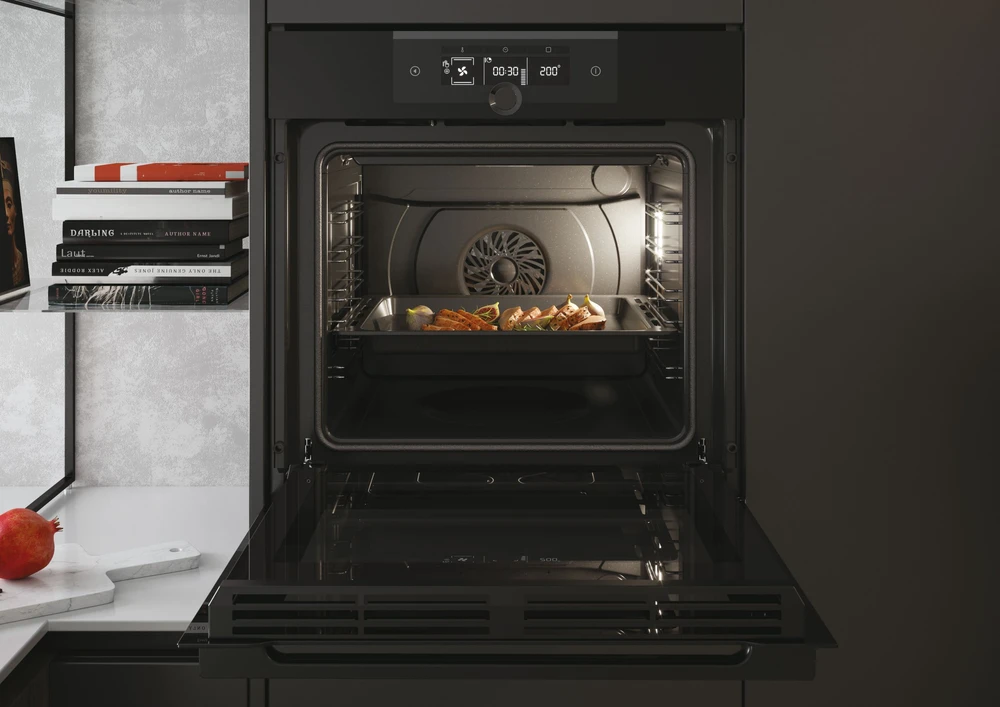 Orkaitė Haier Oven | HWO60SM2F3BH | 70 L | Electric | Hydrolytic | Electronic | Height 59.5 cm | Plotis 59.5 cm | Juodas