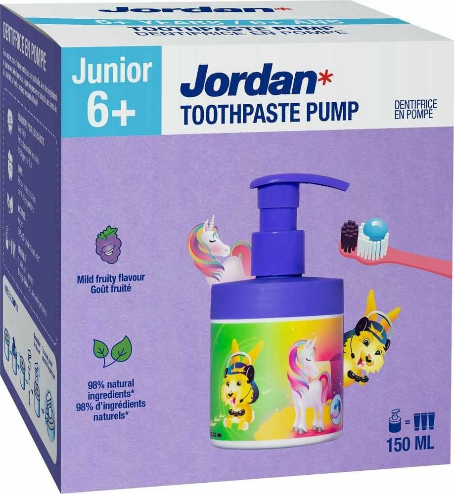 Orkla JORDAN Junior 6+ dantų pasta 150 ml