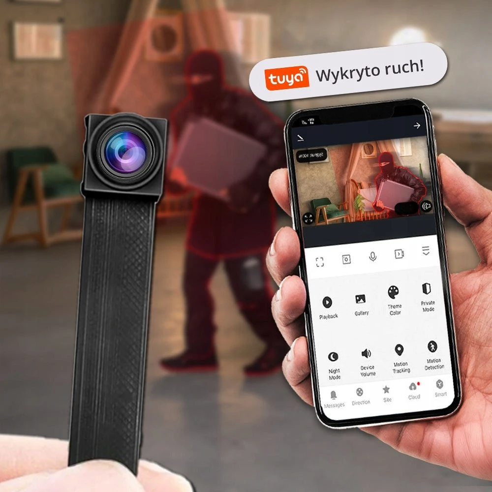 Slapta mini Wi-Fi kamera Orllo C2 Pro