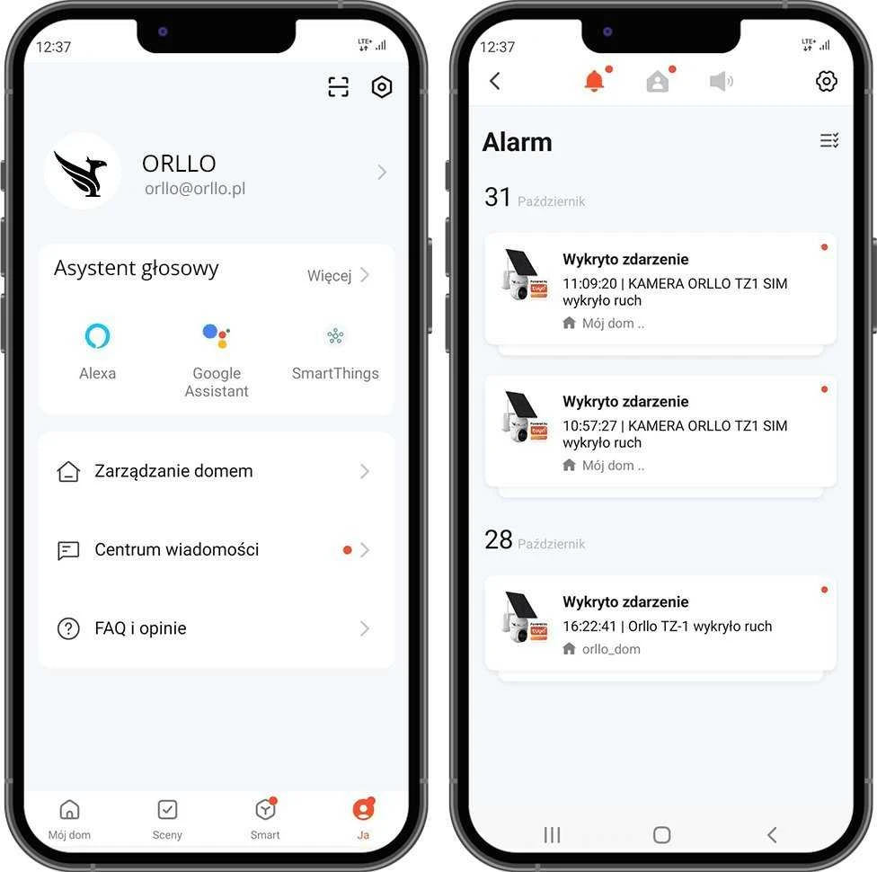 ORLLO IP kamera Orllo IP kamera belaidė 4G LTE pasukama su saulės kolektoriumi ORLLO TZ1 MORO