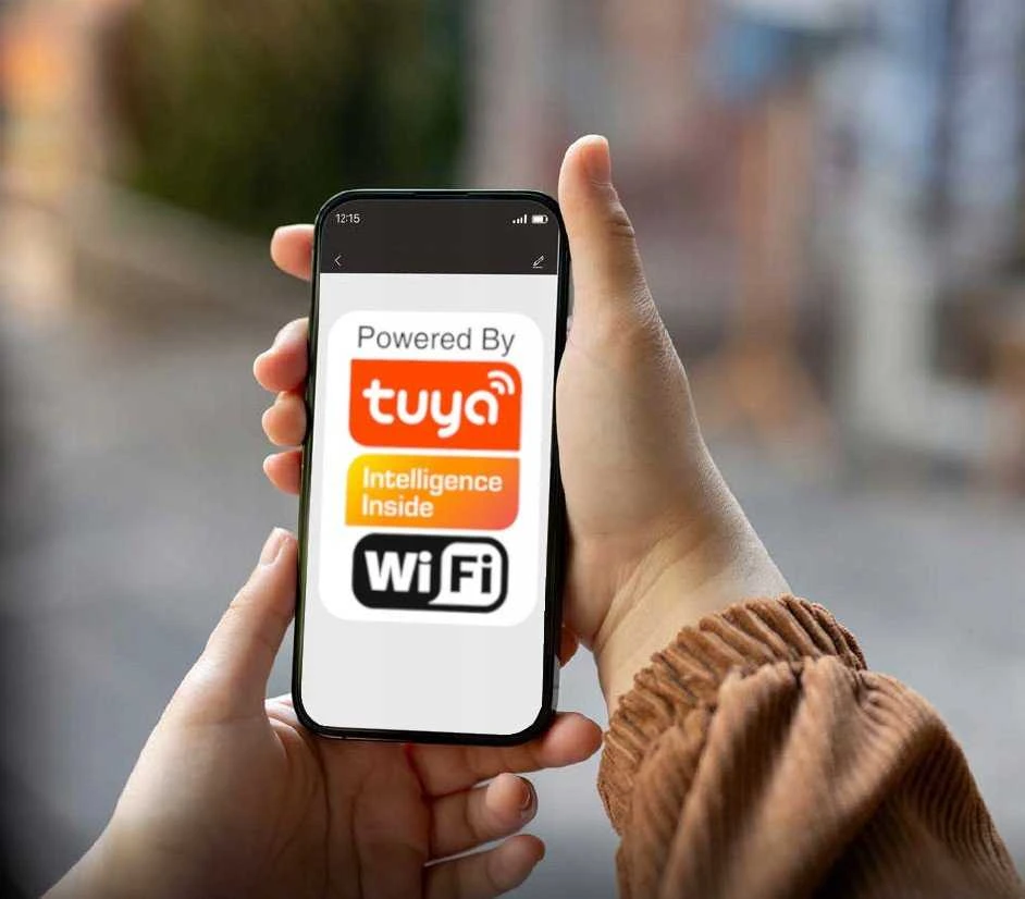 Orno Czujnik 360° judesio jutiklis, IP20, 2000 W, itin plokščias – 2,5 cm, mini, TUYA išmanusis Wi-Fi