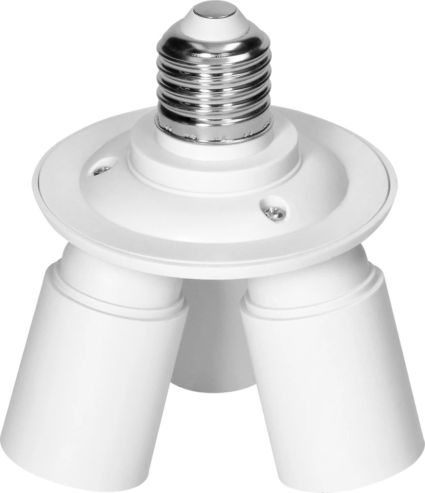 Orno Przejściówka E27/3xE27 šviesos šaltinio adapteris, siauras