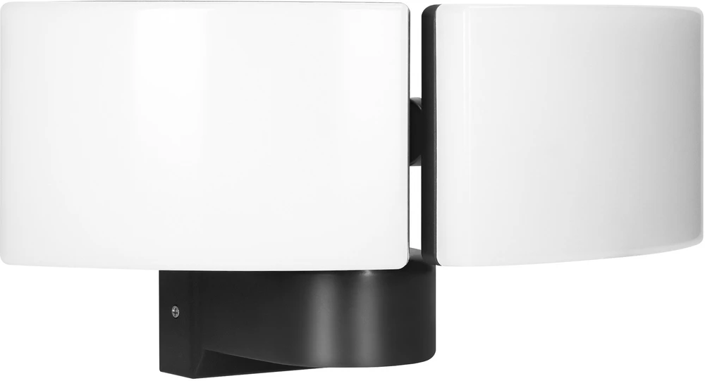 Orno TOS DUO LED 2x20W dvigubas sodo prožektorius, 2x1600lm, IP65, 4000K, PC, juodas