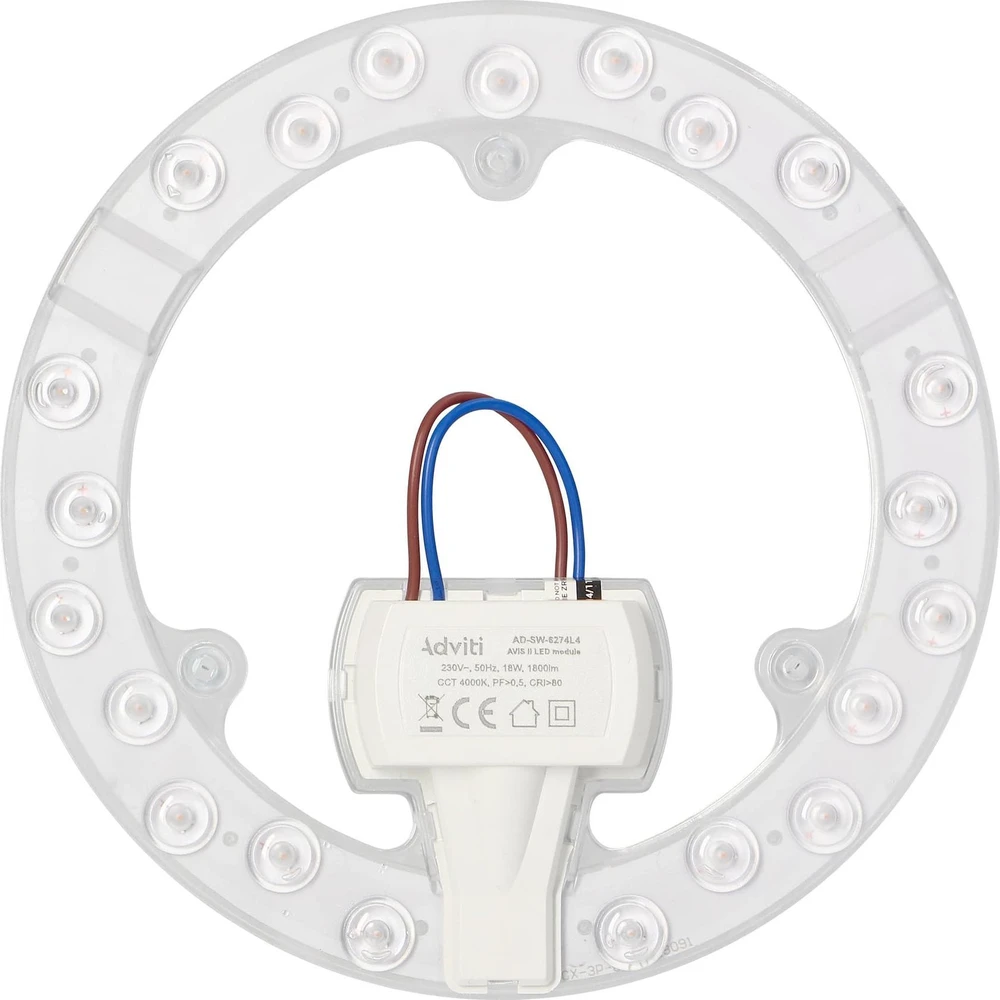 Orno AVIS II LED šviesos diodų panelė 18 W, 1800 lm, 4000 K, ? 176