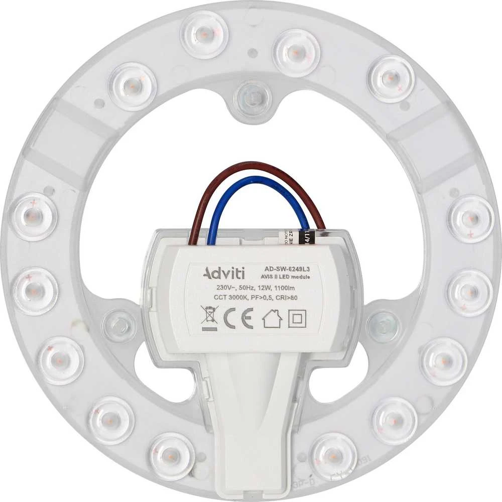 Orno AVIS II LED šviesos diodų panelė 12 W, 1100 lm, 3000 K, ? 137