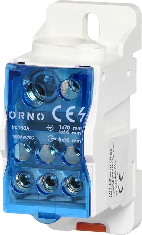 DISTRIBUTION BLOCK OR-LZ-8207/160 ORNO