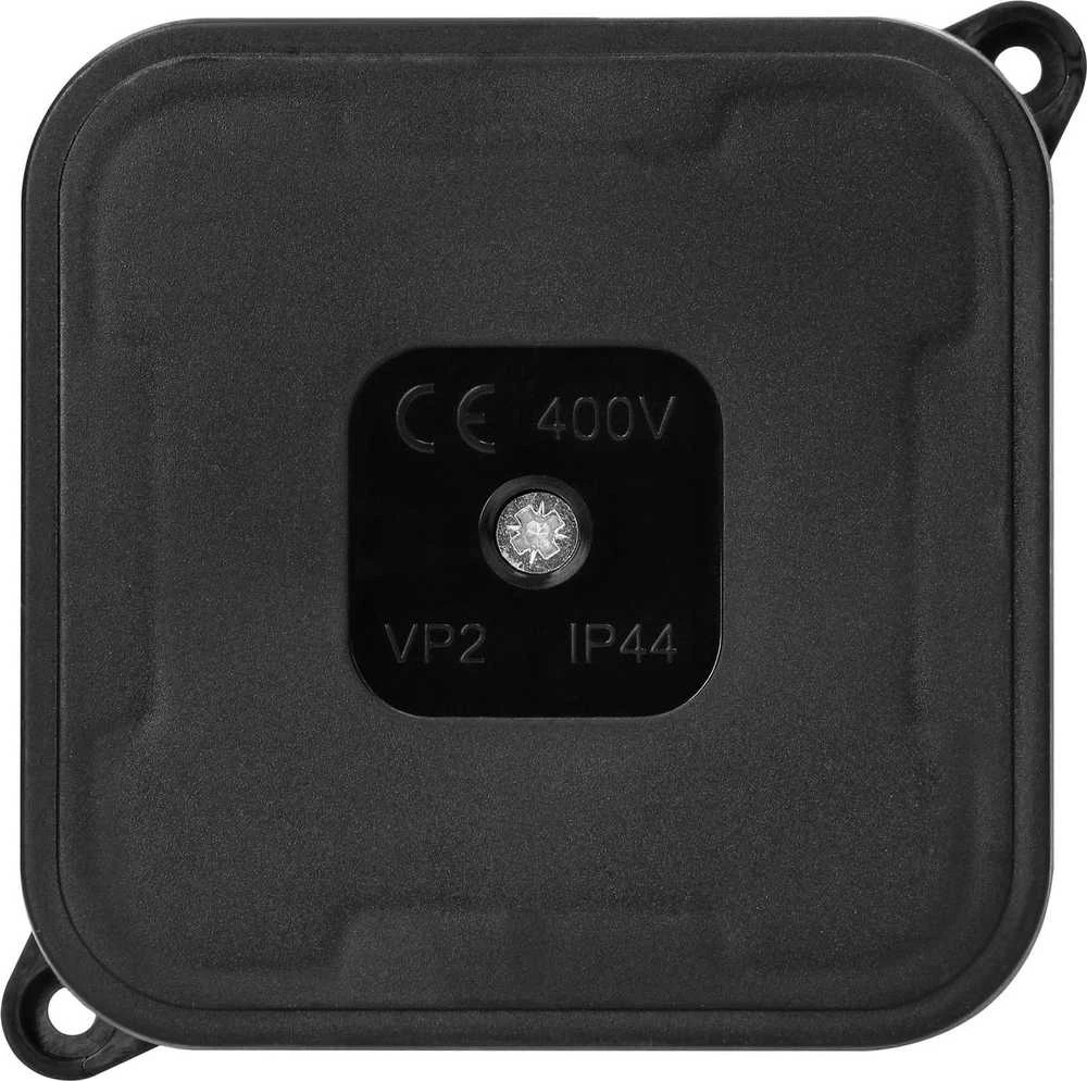 Orno Puszka ECO skirstomoji dėžutė, IP44, 400V, 4 guminiai sandarikliai, 85x85x35mm, juoda