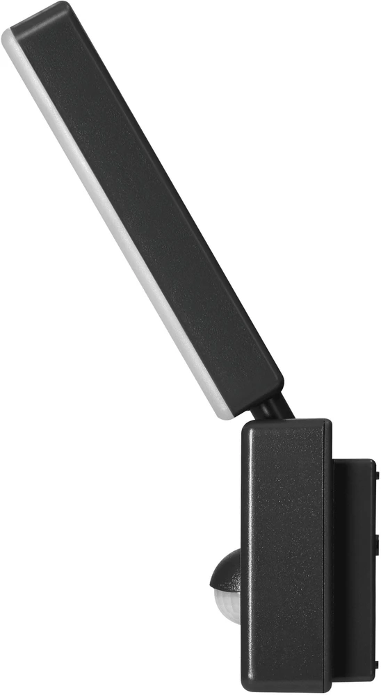 Orno ENID LED 10W, sodo šviestuvas su PIR judesio jutikliu, 800lm, IP65, 4000K, juodas