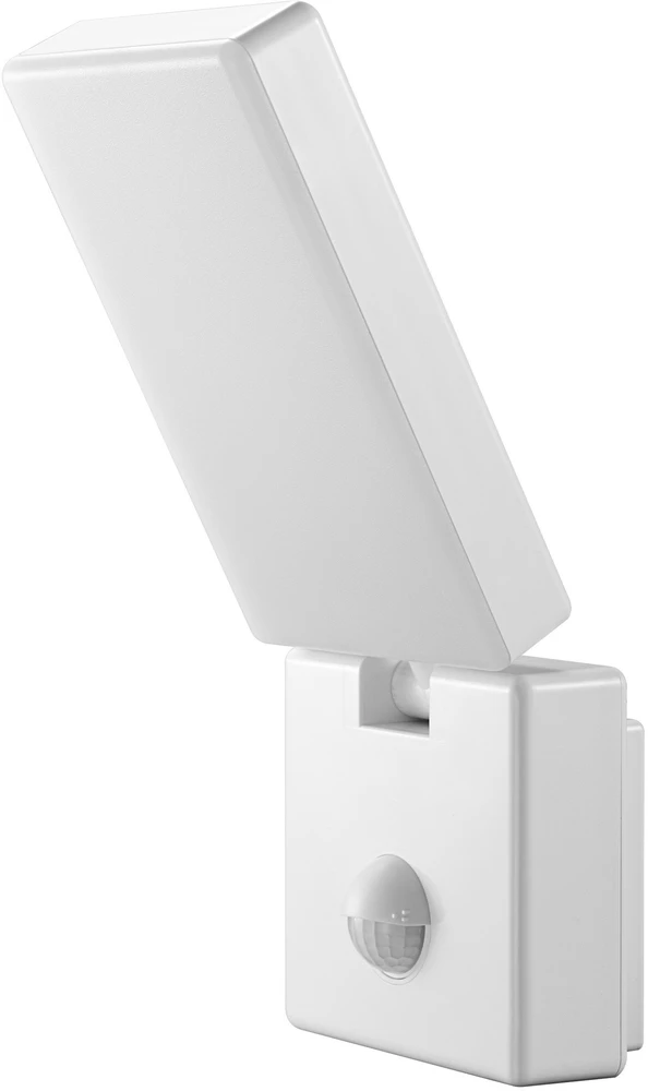 Orno ENID LED 10W, sodo šviestuvas su PIR judesio jutikliu, 800lm, IP65, 4000K, baltas