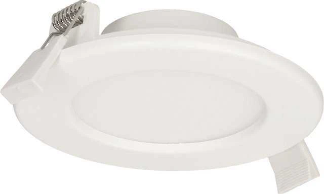 Orno EURUS LED 9W, įleidžiamas šviestuvas, apvalus, 530lm, 3000K, baltas, su integruotu LED maitinimo šaltiniu