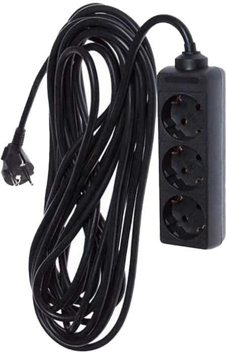 Okko Orno EXT CORD KF-GS-03-A 3X1.5 10M 3P BLCK