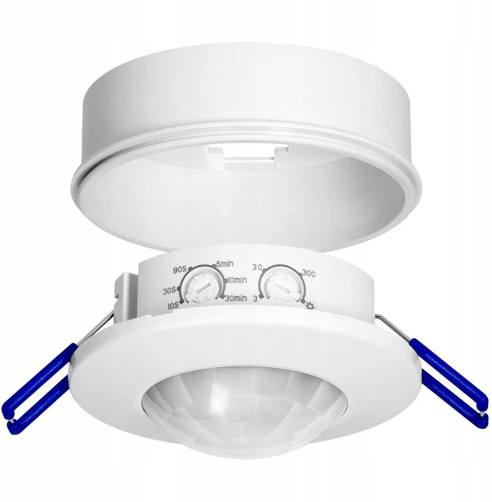 Orno Czujnik 360° judesio jutiklis, IP20, 1200 W, maks. veikimo nuotolis 8 m, baltas
