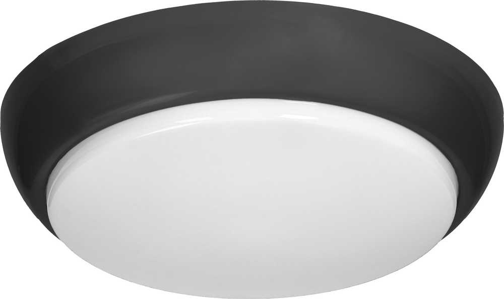 Lubinis šviestuvas Orno KOKO šviestuvas 2xE27, 2x40W, juodas polipropilenas, matinis polikarbonato gaubtas, IP44, IK10