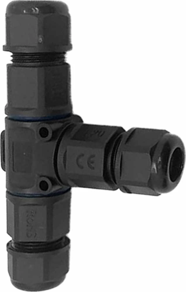 Orno Konektor Kabelio jungties T-šakas su greito prijungimo jungtimi IP68, 3x4mm2, 400V/16A