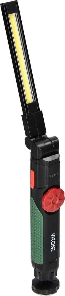 Orno Žibintuvėlis, LED COB dirbtuvių žibintuvėlis 5W, 600lm, 1500mAh, sulankstomas