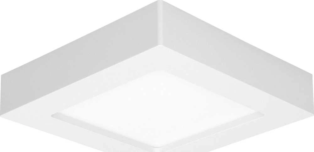 Orno LETI LED 12W, įleidžiamas šviestuvas, paviršinio montavimo, kvadratinis, 800lm, 3000K, baltas, su integruotu LED maitinimo šaltiniu
