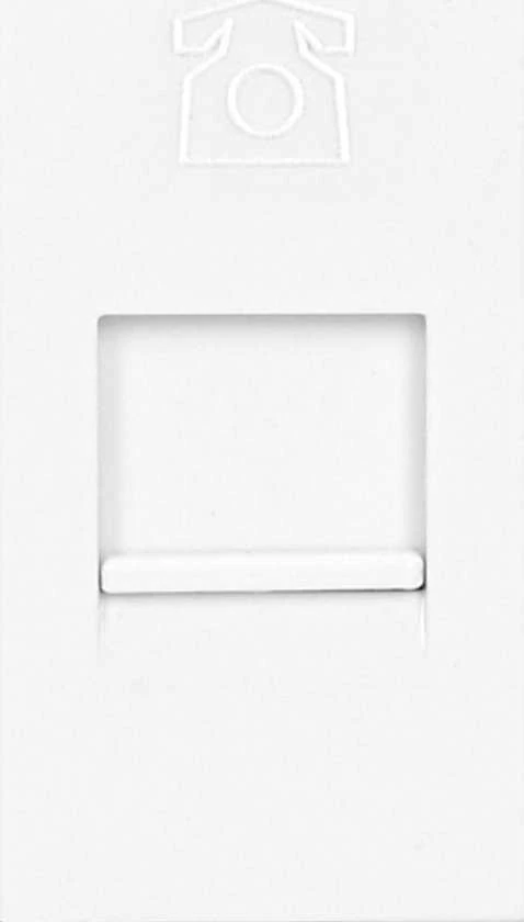 Orno NOEN RJ11, modulinis lizdas 22,5x45 mm RJ11 telefonas, baltas