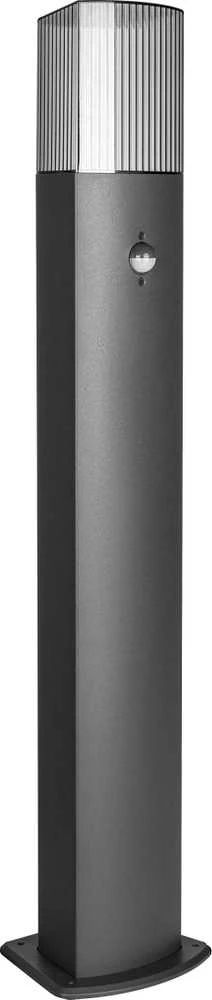 Orno PEONIA sodo šviestuvas su judesio jutikliu, E27, maks. 15 W, IP54, 75 cm, juodas