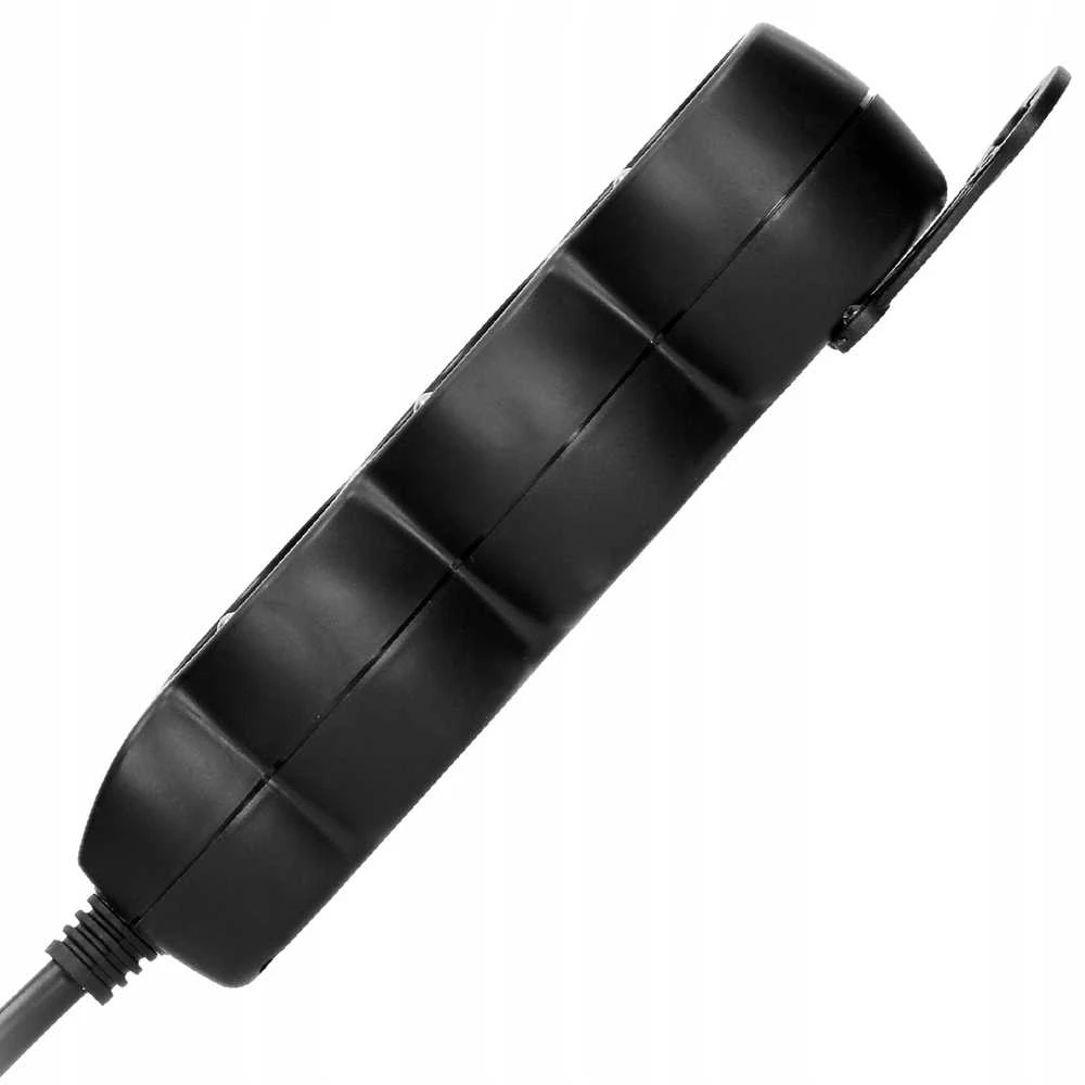 Orno Przedłużacz Prailgintuvas 3x2P+Z, 1,4m, 3x1mm², juodas