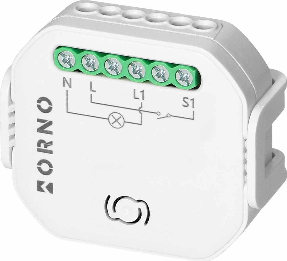 Orno Przekażnik „Tuya Smart Wi-Fi+BLE“ 1 kanalo sieninė relė