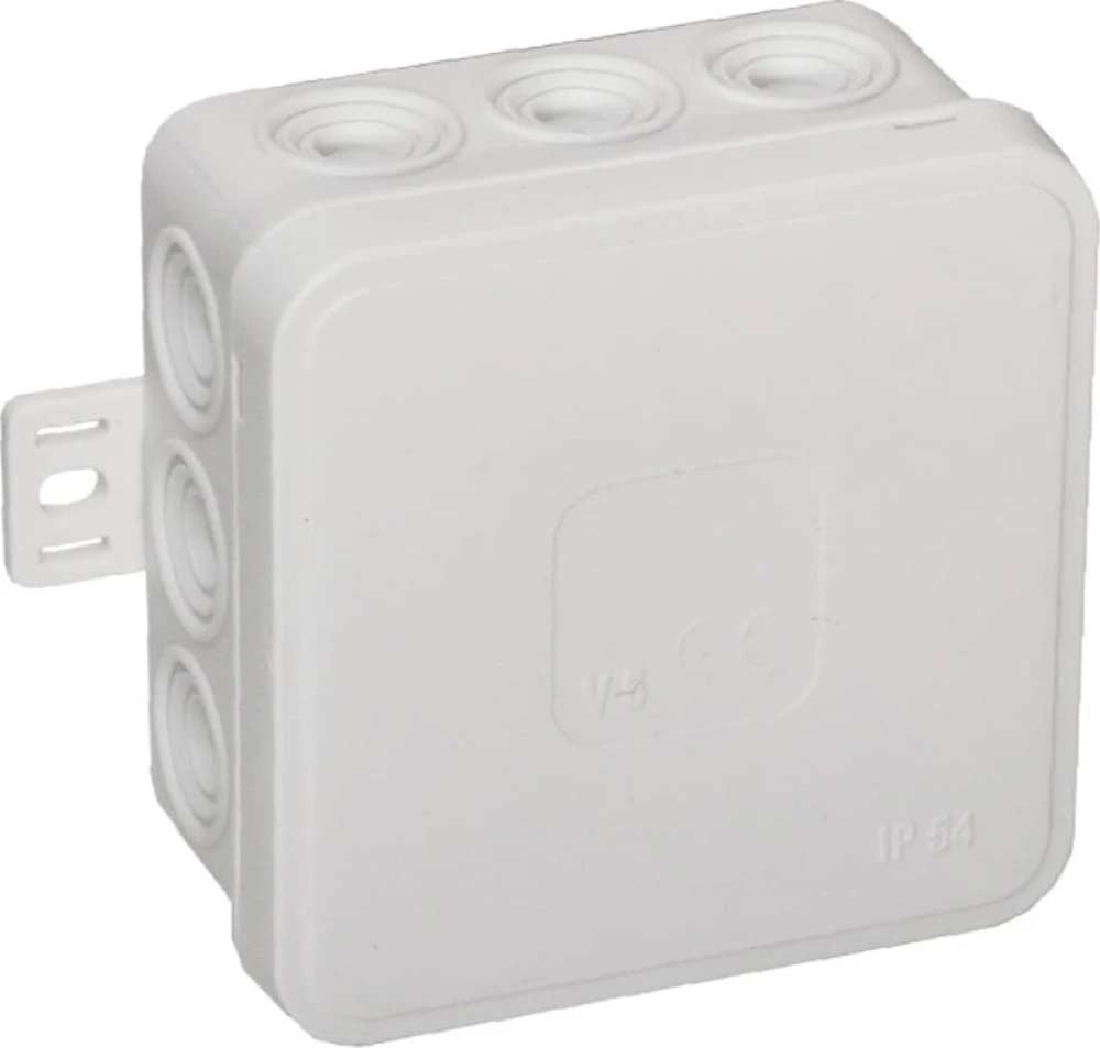 ORNO PUSZKA N/T CLICK IP54 12P 75X75X41MM BALTA