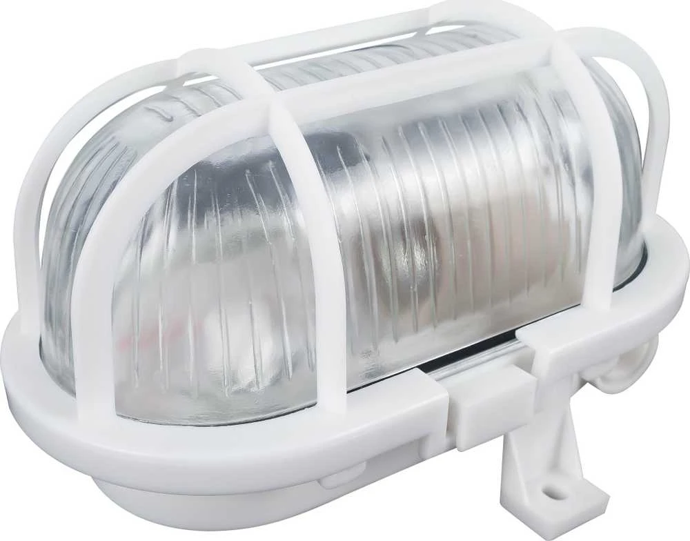 Sieninis šviestuvas Orno SOTOA, šviestuvas, E27, maks. 15 W, IP54, stiklinis gaubtas, plastikinis dangtelis, baltas