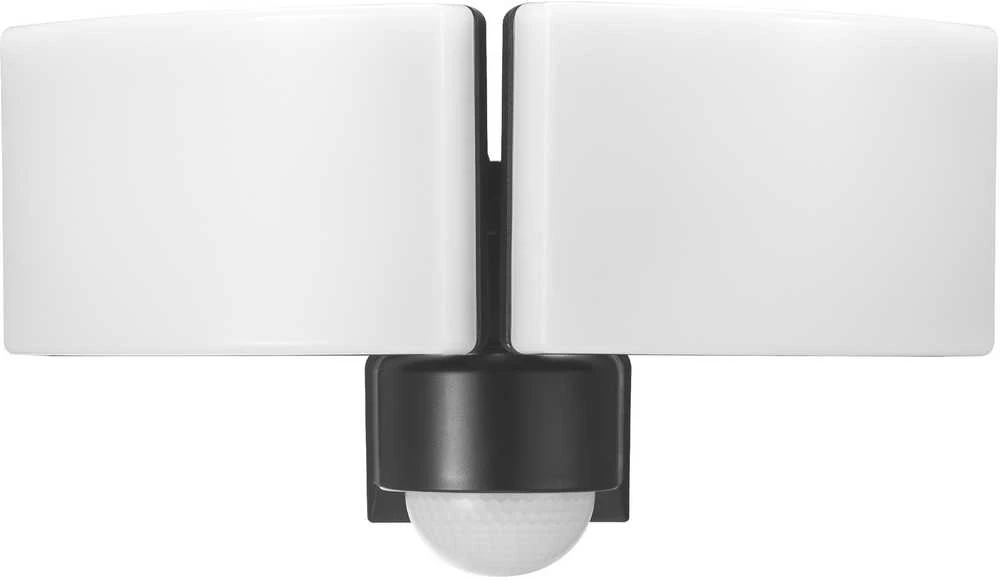 Orno TOS DUO LED 2x20W dvigubas sodo prožektorius su PIR, 2x1600lm, IP65, 4000K, PC, pilkas
