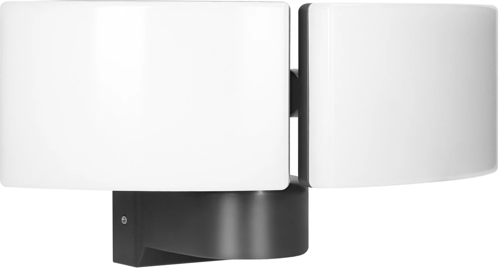 Orno TOS DUO LED 2x20W dvigubas sodo prožektorius, 2x1600lm, IP65, 4000K, PC, pilkas