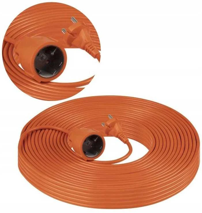 Orno Przedłużacz Vieno lizdo sodo prailgintuvas, PVC, H05VV-F 2x1,5mm², 50m ilgio