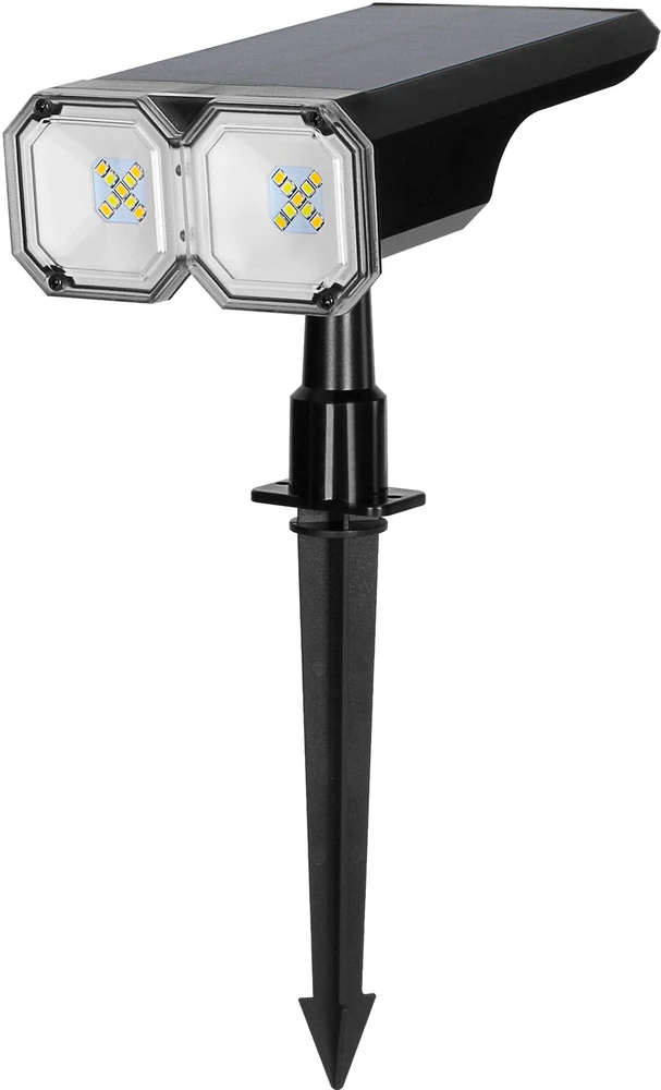 Lubinis šviestuvas Orno WALLIE LED saulės lempa 2 viename, 2 W, 150 lm, IP54, 3000/6500 K, 1200 mAh