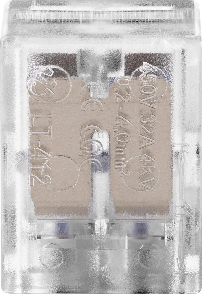 Orno Złączka 2 laidų kompresinė instaliacinė jungtis; bet kokiam 0,75–4 mm² laidui; IEC 450V/32A 100 vnt.