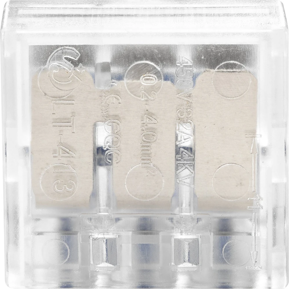 Orno Złączka 3 laidų kompresinė instaliacinė jungtis; bet kokiam 0,75–4 mm² laidui; IEC 450V/32A 100 vnt.