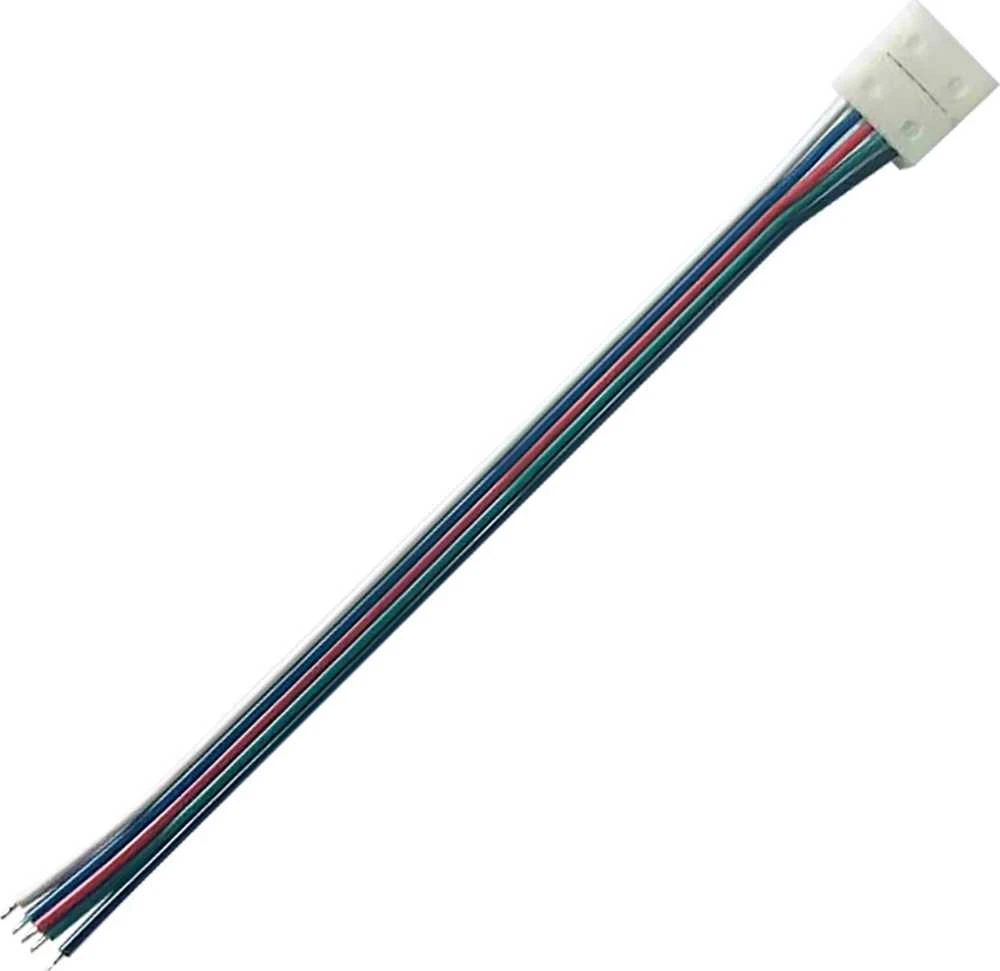 Orno Złączka RGBW LED jungtis 12 mm, vienpusė, su laidu