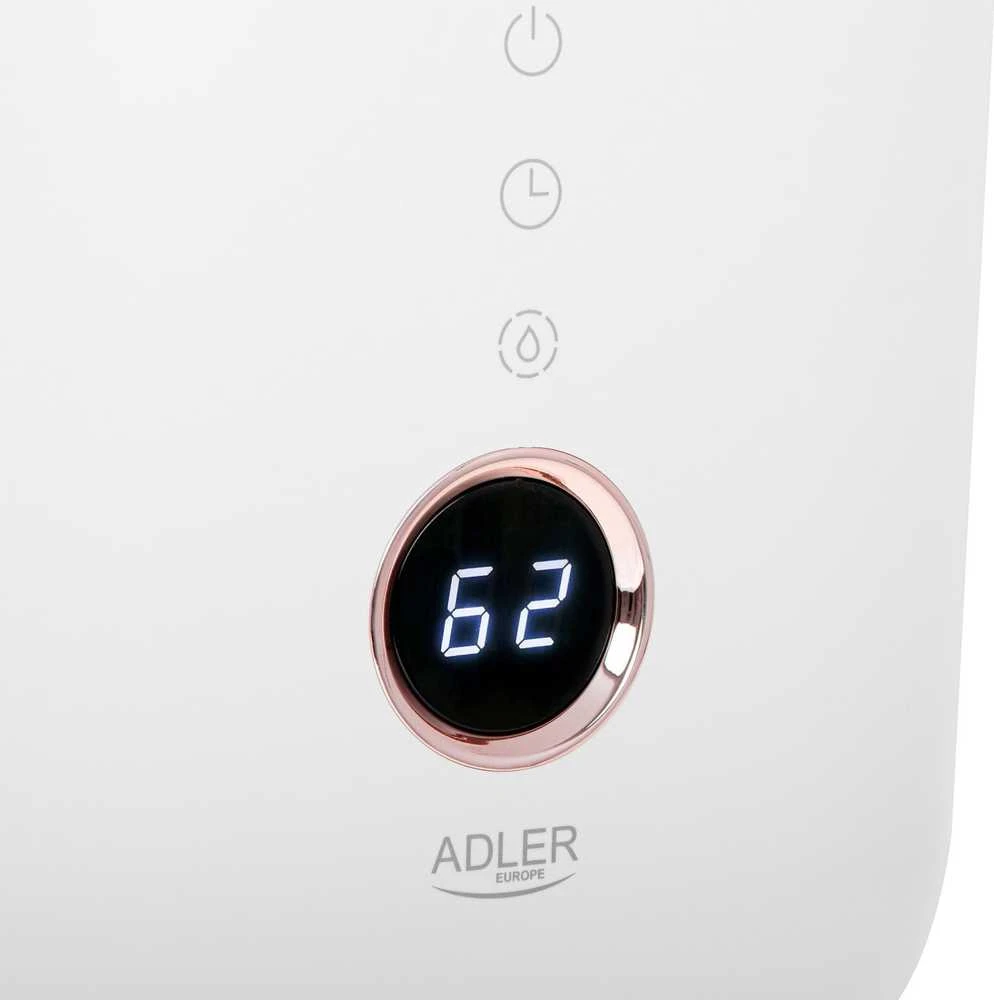 Adler | AD 7972 | Drėkintuvas | 23 W | Vanduo bako talpa 4 L | Tinka kambariams iki 35 m² | Ultragarsinis | Drėkinimo pajėgumas 150-300 ml/val | Baltas