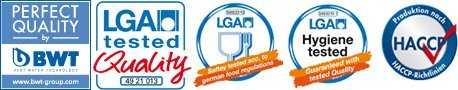 Filtravimo ąsotis BWT AQUAlizer Home manual 125626883 w tym stiklinis butelis